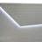 Pierce Grey High Gloss Queen Panel Bed LED Headboard