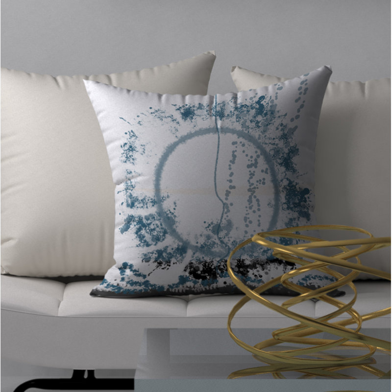 Reversible Throw Pillow, 18" x 18"