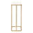 Irihanna Faux Marble Square Drink Table-98717399