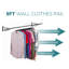 Fairhill 183cm Wall Mounted Clothes Rack-514623710