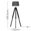 Bella Vista 152cm Tripod Floor Lamp-40594496-40594499