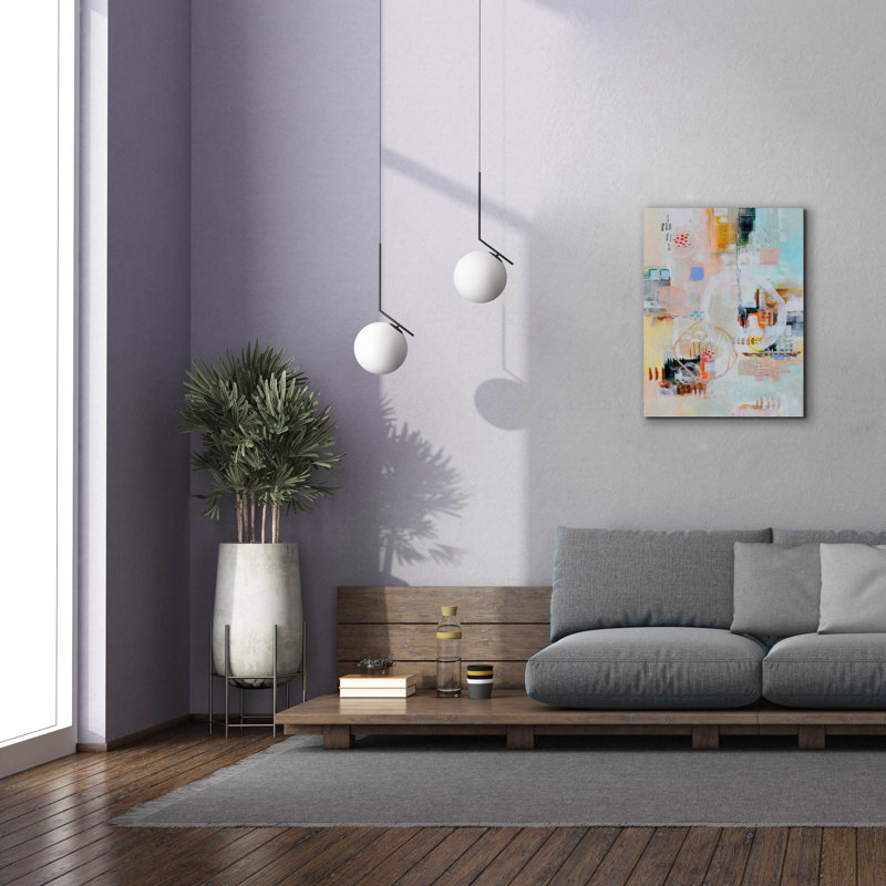  «Summer Lust» par Katherine Irvin, art mural sur toile, 26 po x 34 po