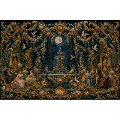 Adhésif mural Moonlit Garden