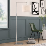 Armaz 67'' Brushed Nickel Task Floor Lamp