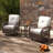 Adalyna Premium All-Weather Wicker 2 - Person Patio Conversation Set with Cushions-1591805491
