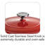 Cocotte ronde en fonte émaillée de couleur brune-780863758-780863765
