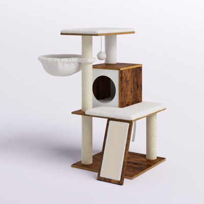 Loeffler 37.8'' H Cat Tree