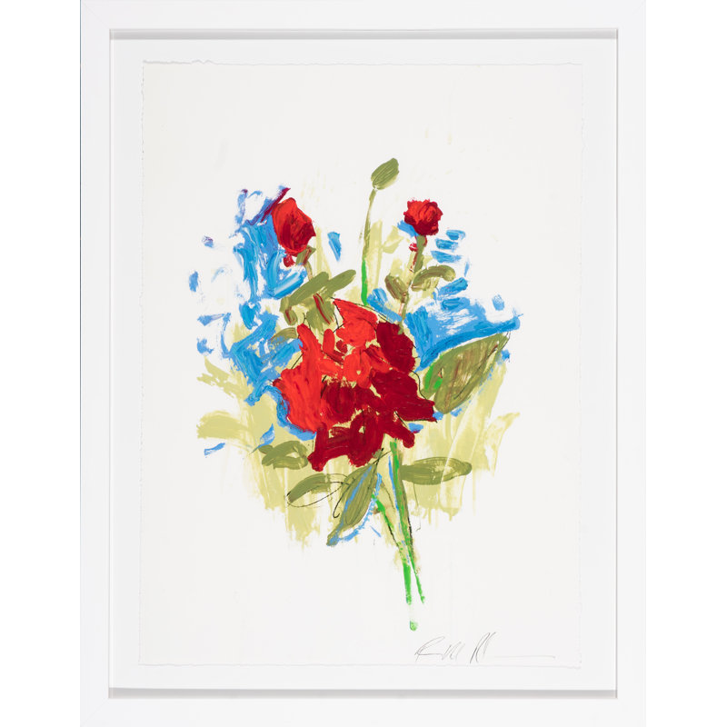 White Glove Series—Roses Print by Robert Robinson
