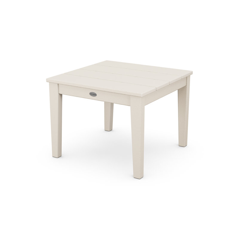 POLYWOOD x Birch Lane Veranda 3-Piece Deep Seating Set, Dune Burlap Cushion/Sand Frame