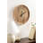 Numberless Carved Wood Clock-106331200