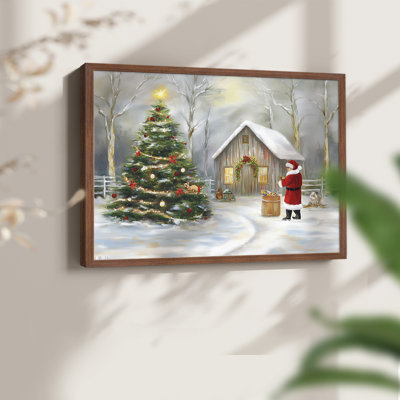 Art de Noël - Dccxxxix - reproduction encadrée
