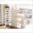 Rotating Shoe Rack | 7-Tier 360° Revolving Organizer | Fits 28 Pairs | Snow White | Modern | Bedroom