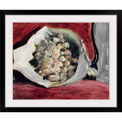 " Bouquet In A Theatre Box, Ca.1878-80 " by Pierre-Auguste Renoir
