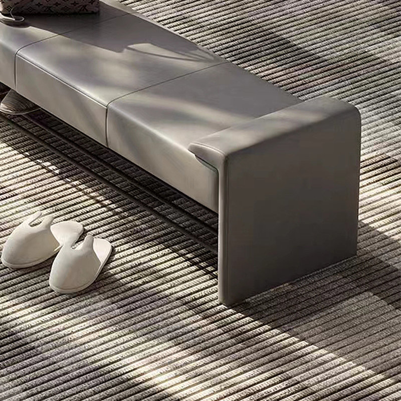 6 Pair Shoe Storage Bench, Grey