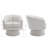 360-Degree Swivel Upholstered Barrel Chair with Removable Cushion-374087568