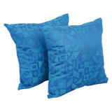 Geometric Reversible Throw Pillow