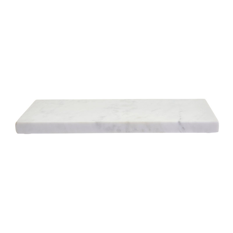 Marmore Stone White Rectangular Chopping and Serving Board