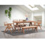 Ensemble de 2 chaises d'appoint en rotin et finition naturelle Velentina