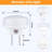 LED Night Lights Plug into Wall 5-Pack