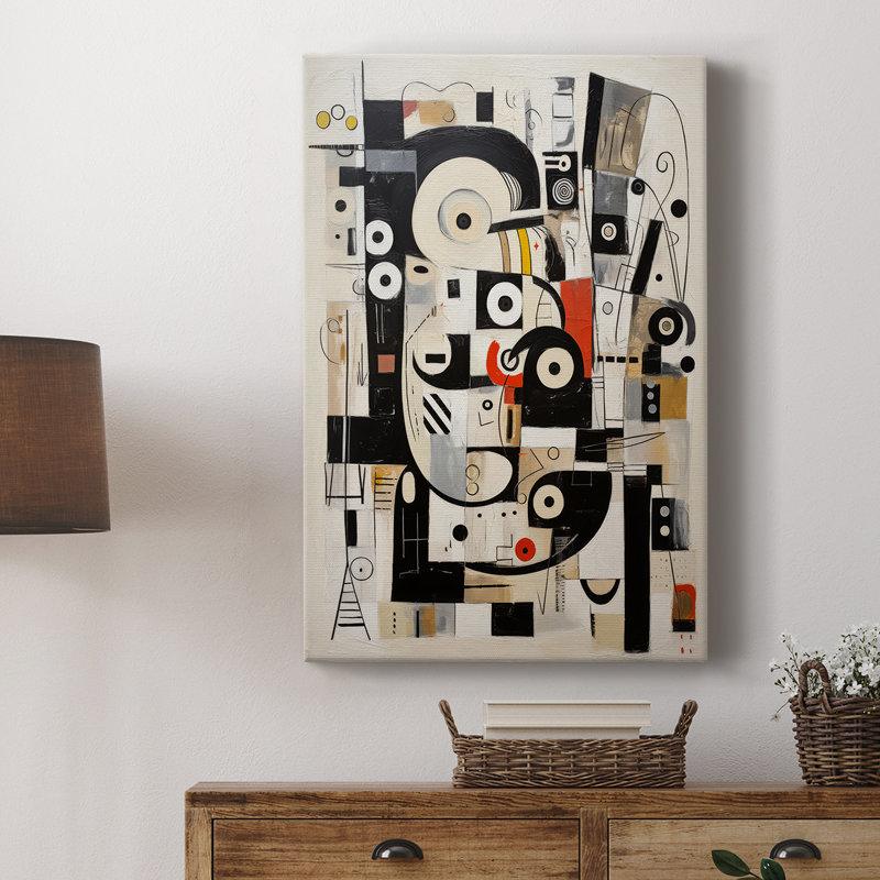 ABSTRACT Series CECLXV III - Cavas de galerie sur mesure, H 60 po x l 40 po