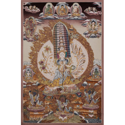 Protector Sittatapatri Also Known As Dukkar (Brocadeless Thangka)