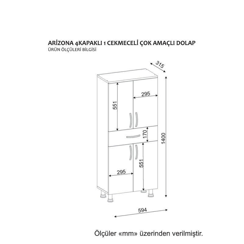 Talton Freestanding Bathroom Cabinet