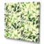 Silhouette de feuilles d'eucalyptus I - peinture sur toile-67463783-67463779