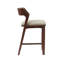 Tabouret de comptoir rembourré en velours Patricia-111807615-111807629