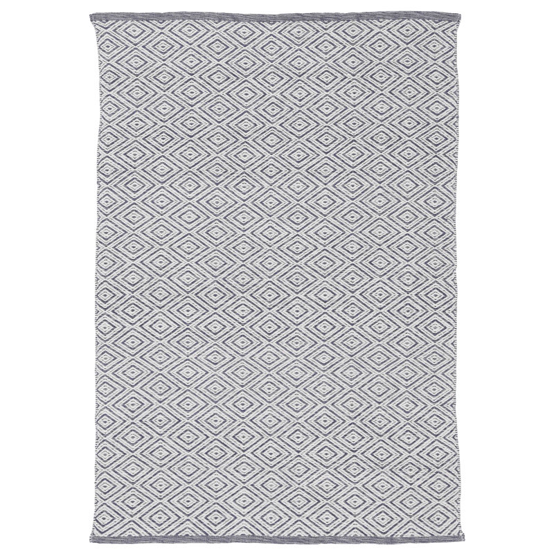 Geometric Hand Woven Area Rug, Rectangle 120 x 170cm