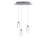 Ardrie 3 - Light Chrome Cluster Pendant-17935524