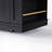53Inch Large Kitchen Island With Drop Leaf,Power Outlet,Door Internal Storage Rack,Rolling Kitchen Cart On 5 Wheels With 5 Open Side Racks For Kitchen,Black(Two Packages)(Stools Not Included)-1766435499-1766435498-1766435508