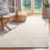 Jaycee Hand Tufted Wool/Cotton & Other Fiber Solid Color Rug in Ivory