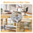 Lexghi Glass Top Single Coffee Table-1957090529