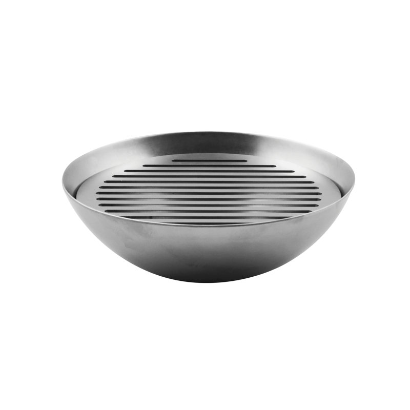 Dry Aged Table Grill with Natural Stones 8.66" - 6 Pieces - Stainless Steel