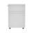 Rolling Storage Cart, Versatile Compact Design For Easy Bathroom And Home Organization, White