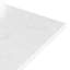 Meuble-lavabo ARIEL Monroe de 60 po en bois massif bleu nuit avec comptoir en quartz blanc de Carrare de 1,5 po, lavabo rectangulaire central-99405039-125022555-125043975