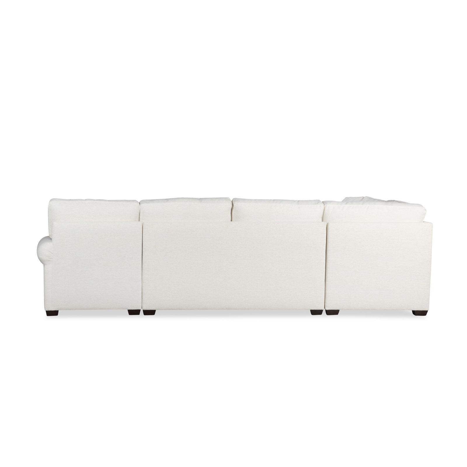 Porter Upholstered U-Sectional, Nomad Snow Crypton® Chenille, Left Hand Facing