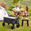 Chariot de jardin pliable portatif l 42 po Raniesha-206661858