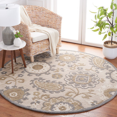 Eneo Hand Tufted Wool Geometric Rug
