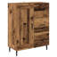  Highboard With Drawer Black Oak 69.5 X 34 X 180 Cm-2061838870