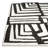 Abani Rugs Olessja Collection NOM130A Cream Grey Box Pattern Geometric Area Rug-1783304286