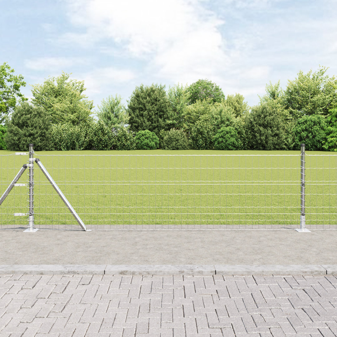 Galvanised Steel Border Fencing