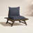 Acacia Outdoor Armless Lounge Chair-1021463404