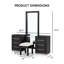 Ensemble de chambre à coucher avec meuble-lavabo 3 pièces Bellête-118485259-101687264