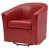 Red Bonded Leather selected