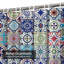 Rideau de douche avec 12 crochets Arabesque-129040059
