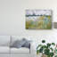 "Lle Aux Fleurs Near Vetheuil" par Claude Monet - reproduction d'art sur toile-1920974668