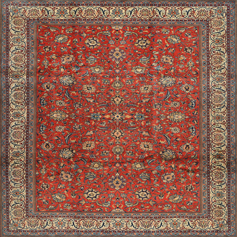 Eathan Oriental Indoor Rug, Round 8'