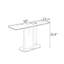 Console de style français en pierre frittée-492119469
