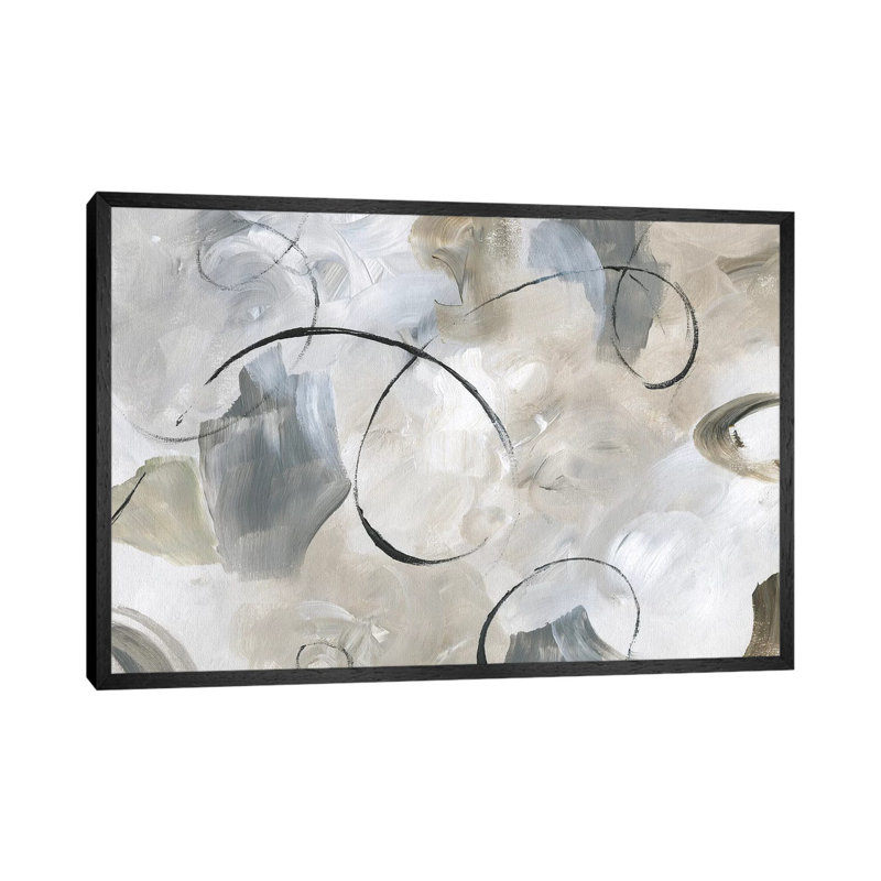 Crescendo - Painting on Canvas, Black Framed, 152.5 cm H x 101.5 cm W